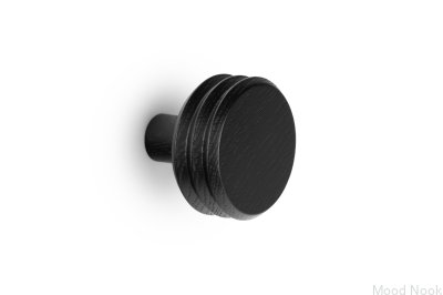 Wieszak ścienny Pulse 65 Drewniany Dębowy Czarny Mat Eco
