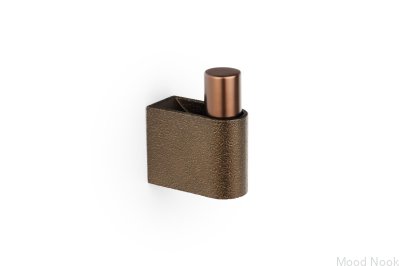 Wieszak ścienny Casey 23 Aluminiowy Brązowy Mat Eco