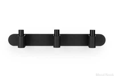 Wieszak ścienny Casey Rack 340 Aluminiowy Czarny Mat