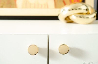 Ручка мебельная Dot 30 Polished Brass Неокрашенная