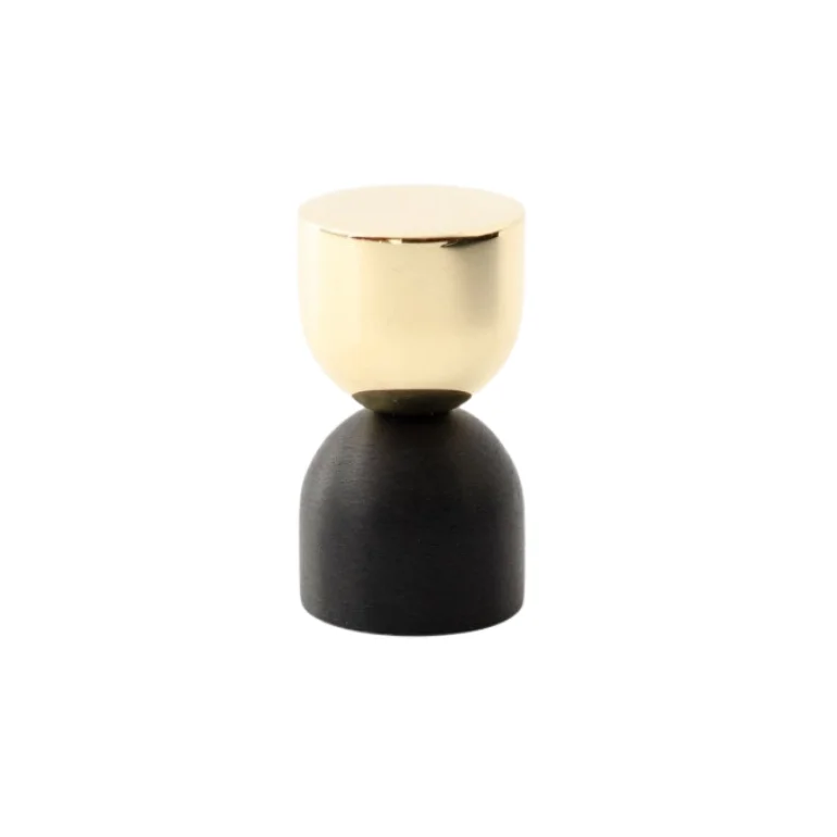1832-gałka-meblowa-kokeshi-mix-mosiadz-polerowany-nielakierowany-aluminium-czarne-Moodnook_1