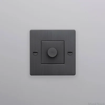 LED-kors 1G 250W dimmer utan logotyp, mässing, bränd brons, europeisk standard