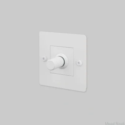 LED Linjär 1G 120W Stål Vit Europeisk Standarddimmer utan logotyp