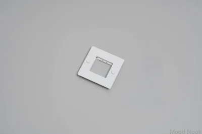 Ram utan fyllning utan logotyp Platta 1G Stål Vit Europeisk standard