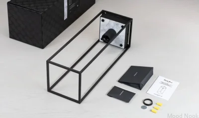 Caged Cross 1.0 Taklampa Stål Svart Marmor