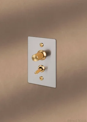 Dekorativt kit för Detail Linear Steel Black dimmer