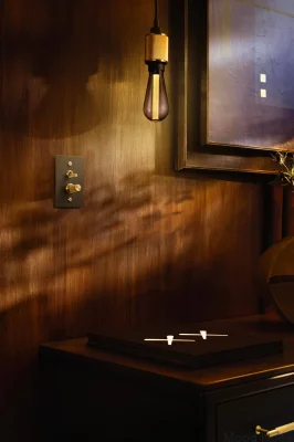 Dekorativt kit för Detail Linear Steel Silver-dimmer