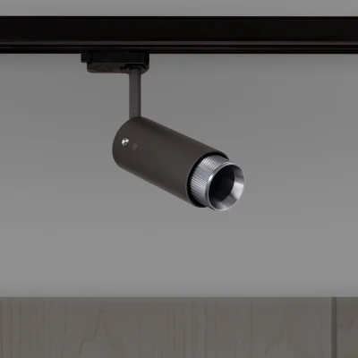 Avgasstrålkastare med korsspår, grafitstål med silver