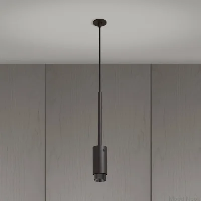 Avgaspendellampa i grafitstål med bränd brons