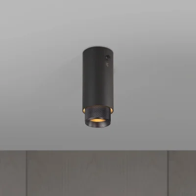 Avgas-kryss takspotlight, grafitstål med bränd brons