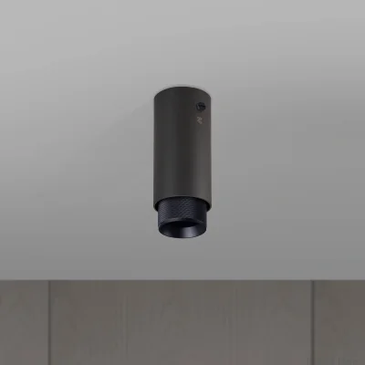 Taklampa med korsformad taklampa, grafitstål med svart