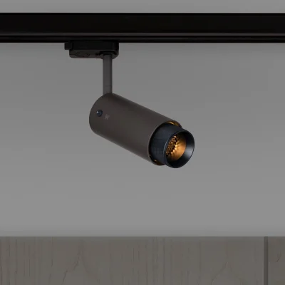 Avgasstrålkastare, stål, grafit, svart