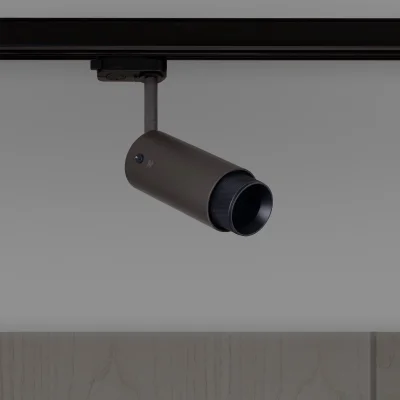 Avgasstrålkastare, stål, grafit, svart