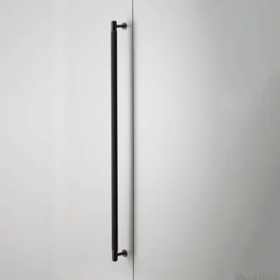 Garderobskors 724 mässing bränd brons avlångt möbelhandtag