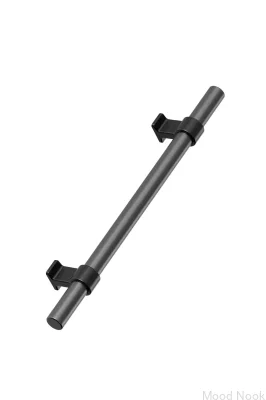 Bond 2x544 Aluminium Mattsvart Gun Metal Avlångt Möbelhandtag