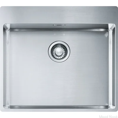 Раковина-коробка BXX 210-54 TL, сталь, серебристая, матовая