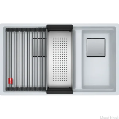 Мойка Kanon KNG 160-46-21 Фрагранит Белый