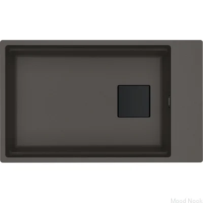 Раковина Kanon KNG 110-62 Fragranite Slate Gray and Black