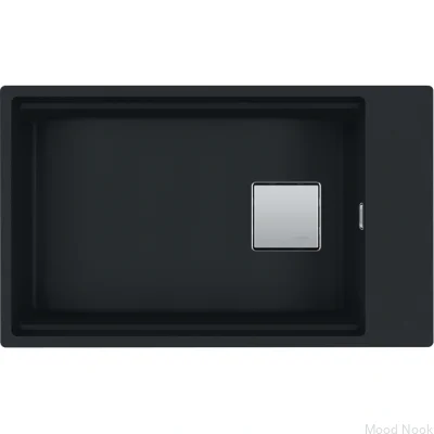 Kanon KNG 110-62 Fragranite Black Matte Kitchen Sink