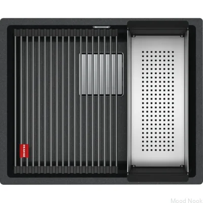 Kanon KNG 110-52 Кухонная мойка Fragranite Black