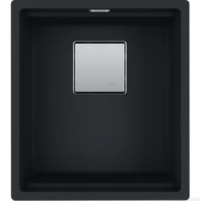 Kanon KNG 110-37 Fragranite Black Matte Kitchen Sink