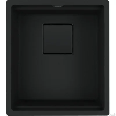 Раковина из фрагранита Kanon KNG 110-37 Matt Black with Black