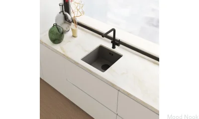 Раковина Maris MRG 110-37 Fragranite Slate Gray and Black