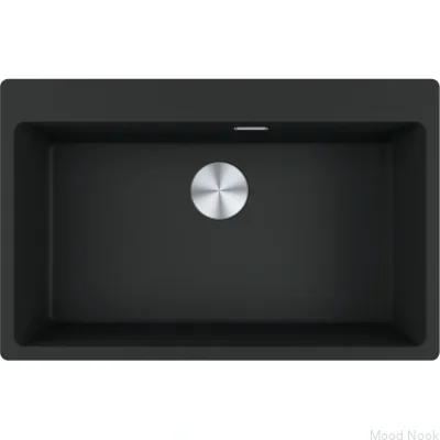Кухонная мойка Maris MRG 610-73 Fragranite Black Matte