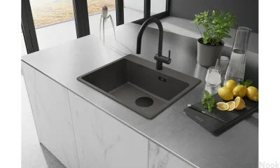 Раковина Maris MRG 610-54 Fragranite Slate Gray and Black