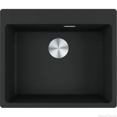 Кухонная мойка Maris MRG 610-54 Fragranite Black Matte