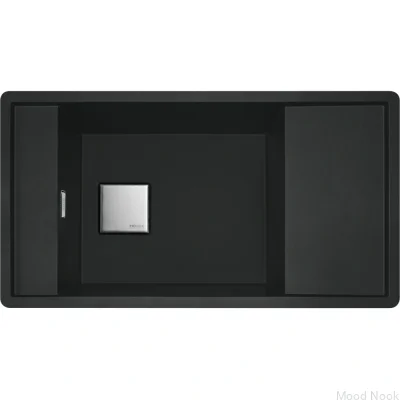 Кухонная мойка Fresno FSG 611-88 Fragranite Black Matte
