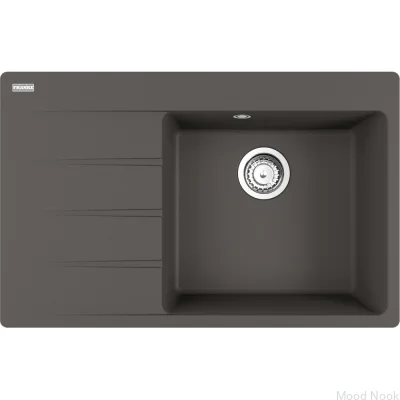 Мойка Centro CNG 611-78, крыло слева, цвет Fragranite Slate Gray