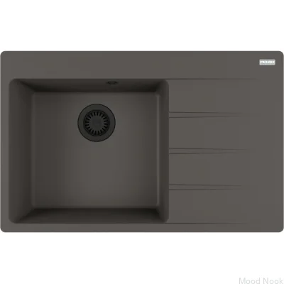 Мойка Centro CNG 611-78, крыло справа, цвет Fragranite Slate Gray с черным