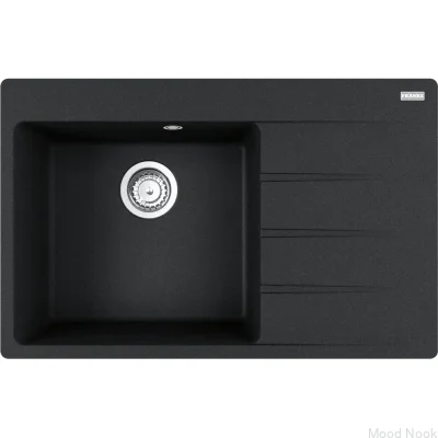 Мойка Centro CNG 611-78, крыло правое, цвет Fragranite Black