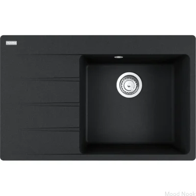 Мойка Centro CNG 611-78, крыло слева, цвет Fragranite Black