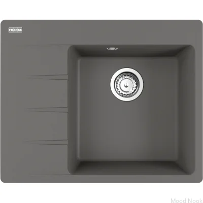 Мойка Centro CNG 611-62, крыло слева, цвет Fragranite Stone Gray