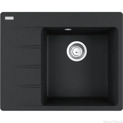 Мойка Centro CNG 611-62, крыло слева, цвет Fragranite Black