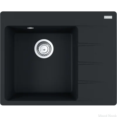Мойка Centro CNG 611-62, крыло правостороннее, цвет Fragranite Black Matte