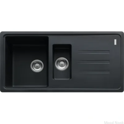 Кухонная мойка Malta MLG 651-97 Fragranite Black