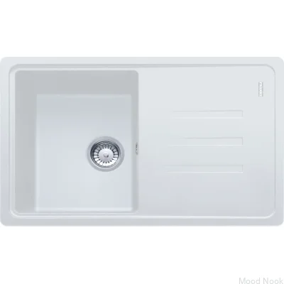 Кухонная мойка Malta MLG 611-78 Fragranite White