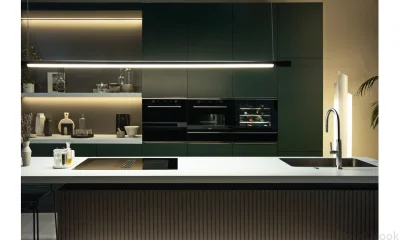 Индукционная варочная панель со встроенной вытяжкой Mythos 2gether FMY 8391R Black Glass