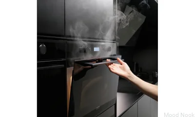 Электрическая духовка Mythos FMY 45 с функцией микроволн, 8 режимов выпечки, черная