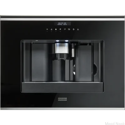 Кофемашина Mythos FMY 45, черная с серебристым