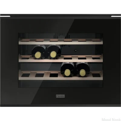 Chłodziarka na wino 46 cm Mythos FMY 24 Czarna