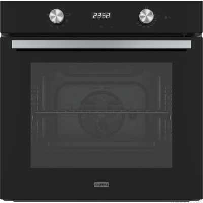 Horno eléctrico inteligente FSM 86 con 8 funciones de cocción, color negro.