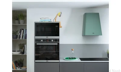 Микроволновая печь с функцией гриля 25л Smart 8 функций Черная