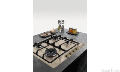 Płyta gazowa Country FCH 604 4 palniki Beżowa