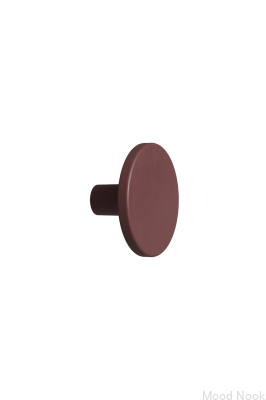 Пластиковая мебельная ручка Plato OceanIX 42.1, бордовая матовая