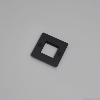 Ram utan fyllning utan logotyp Platta 1G Stål Svart Europeisk standard