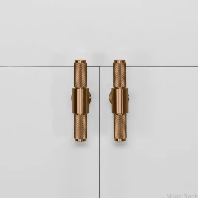 T-Bar Cross 95 Stål Möbelhandtag Wam Sunset